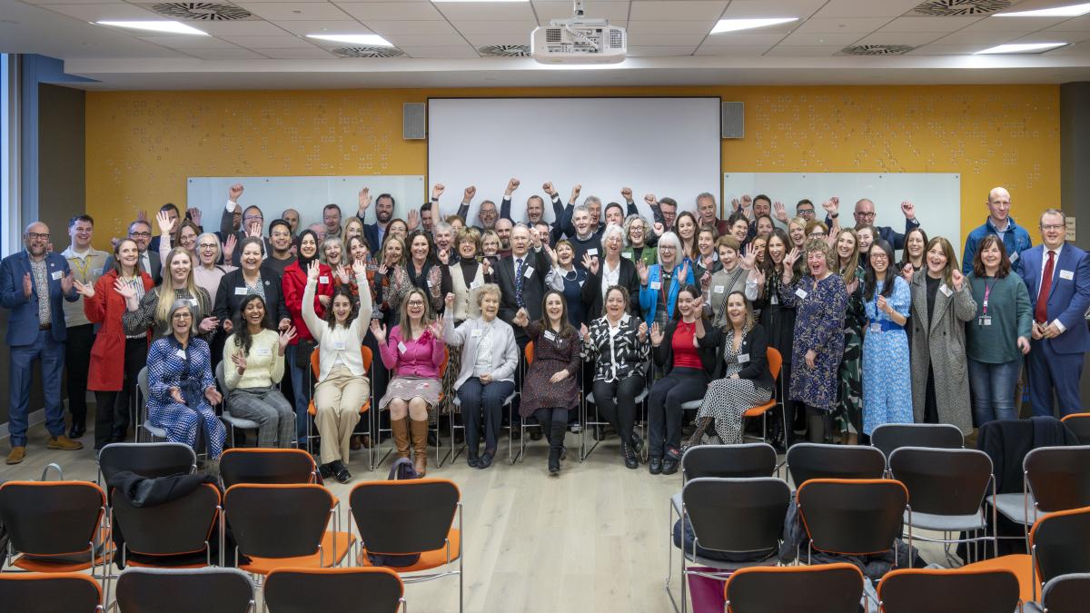 Patients, Families, Supporters and Scientists at the launch of the Scottish Brain Tumour Research Centre of Excellence