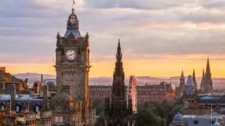 Evening in Edinburgh