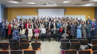 Patients, Families, Supporters and Scientists at the launch of the Scottish Brain Tumour Research Centre of Excellence
