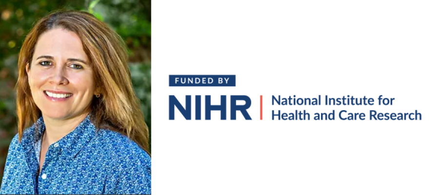 Chelsea Morroni and the NIHR logo