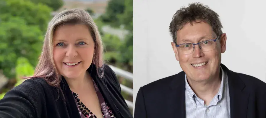 Dr Andrea Woolner and Dr Colin Duncan