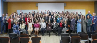 Patients, Families, Supporters and Scientists at the launch of the Scottish Brain Tumour Research Centre of Excellence