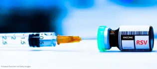 injection drawing from rsv vaccine