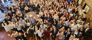 CIR group photo, taken at the 2025 Away Day at South Hall, Pollock Halls