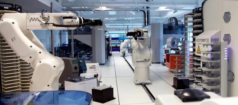 Robots within the genome foundry