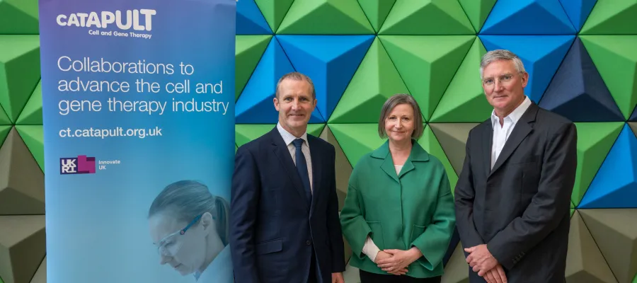 Michael Matheson, Jacqueline Barry and Matthew Durdy