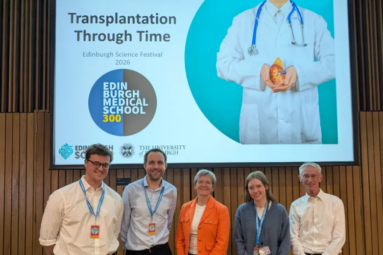 Photo of all 5 speakers