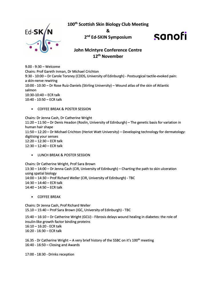 Symposium event