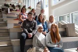 Career Ready interns on internal IRR steps