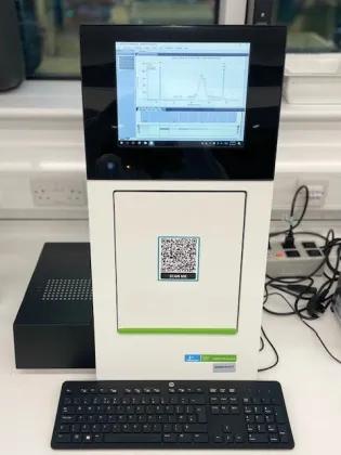 LabChip GX24 instrument used for automated nucleic acid analysis. 