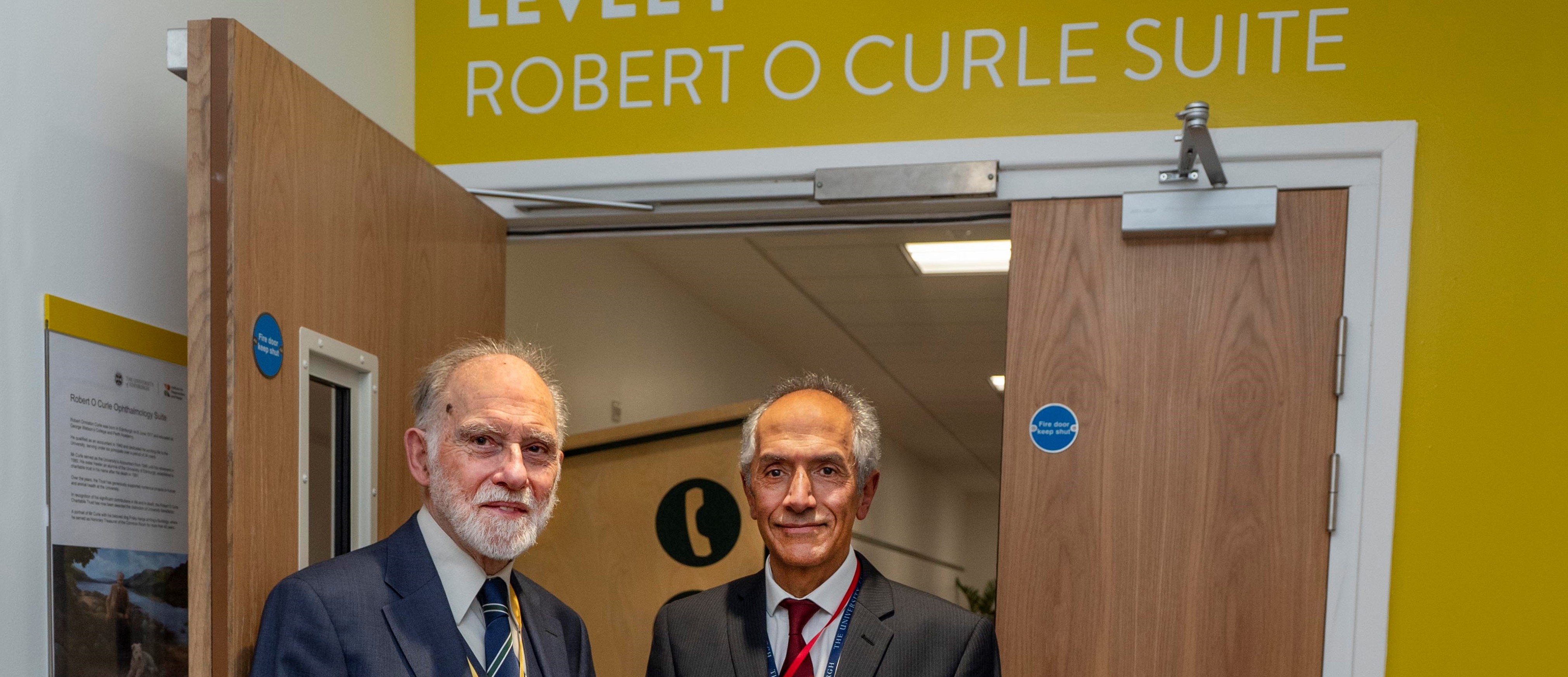 Robert O Curle Ophthalmology Suite Official Opening | Institute for ...
